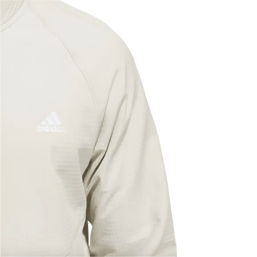 Adidas Beige Statement Full-Zip Jacket