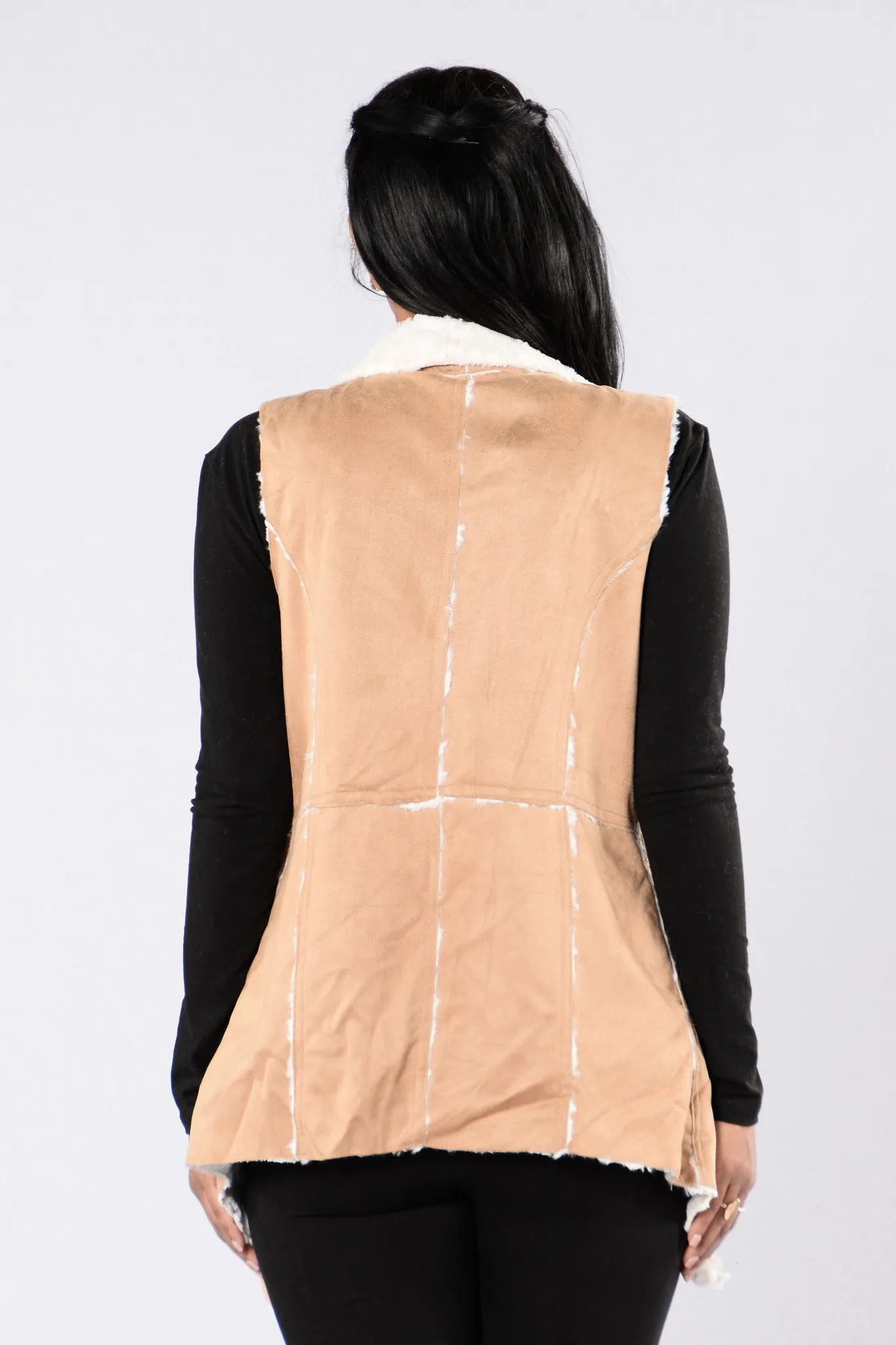 Adore You Vest - Tan