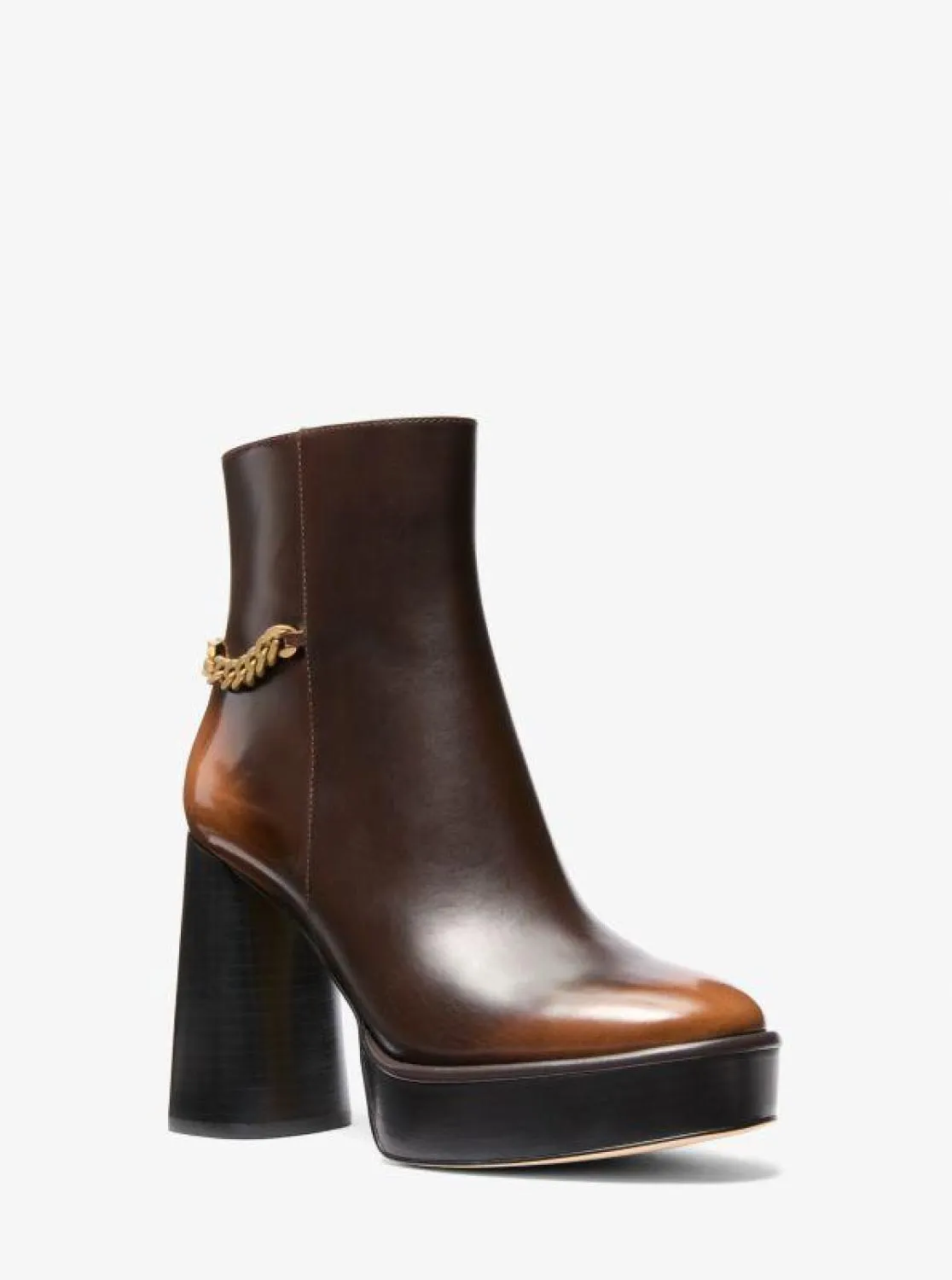 Carlisle Burnished Leather Platform Boot