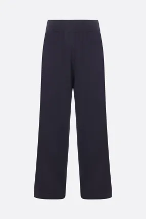 Cashmere Wide-Leg Trousers