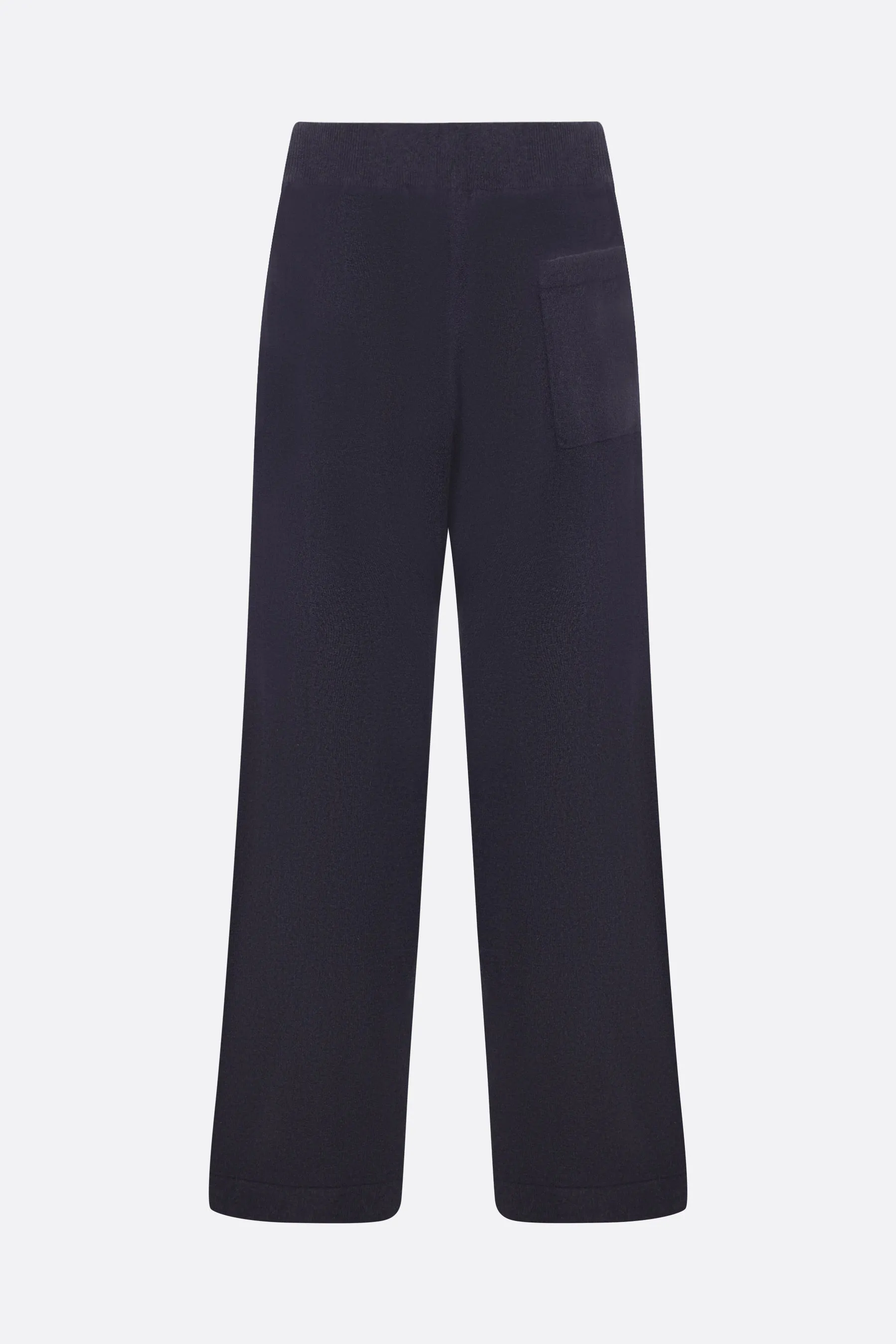 Cashmere Wide-Leg Trousers