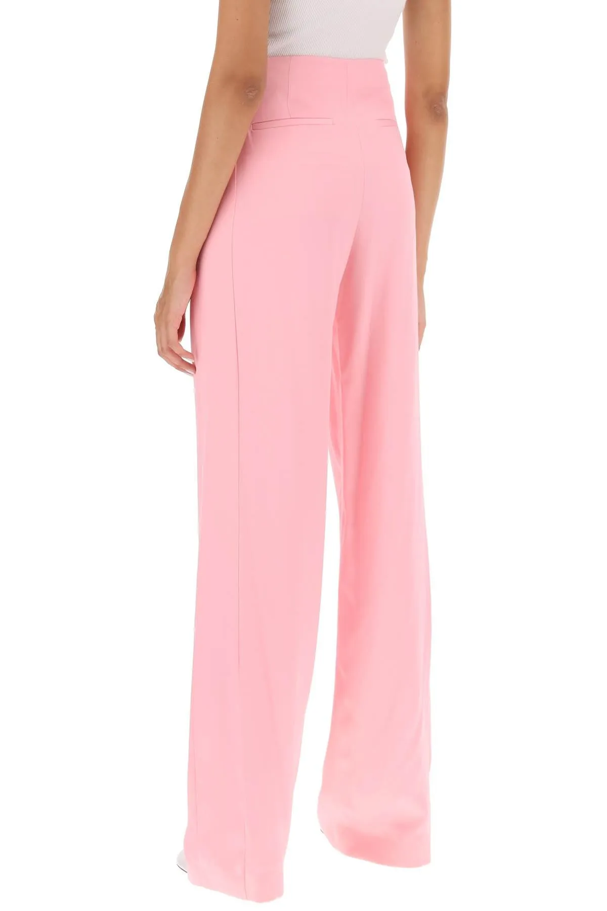 fluid wide-leg pants