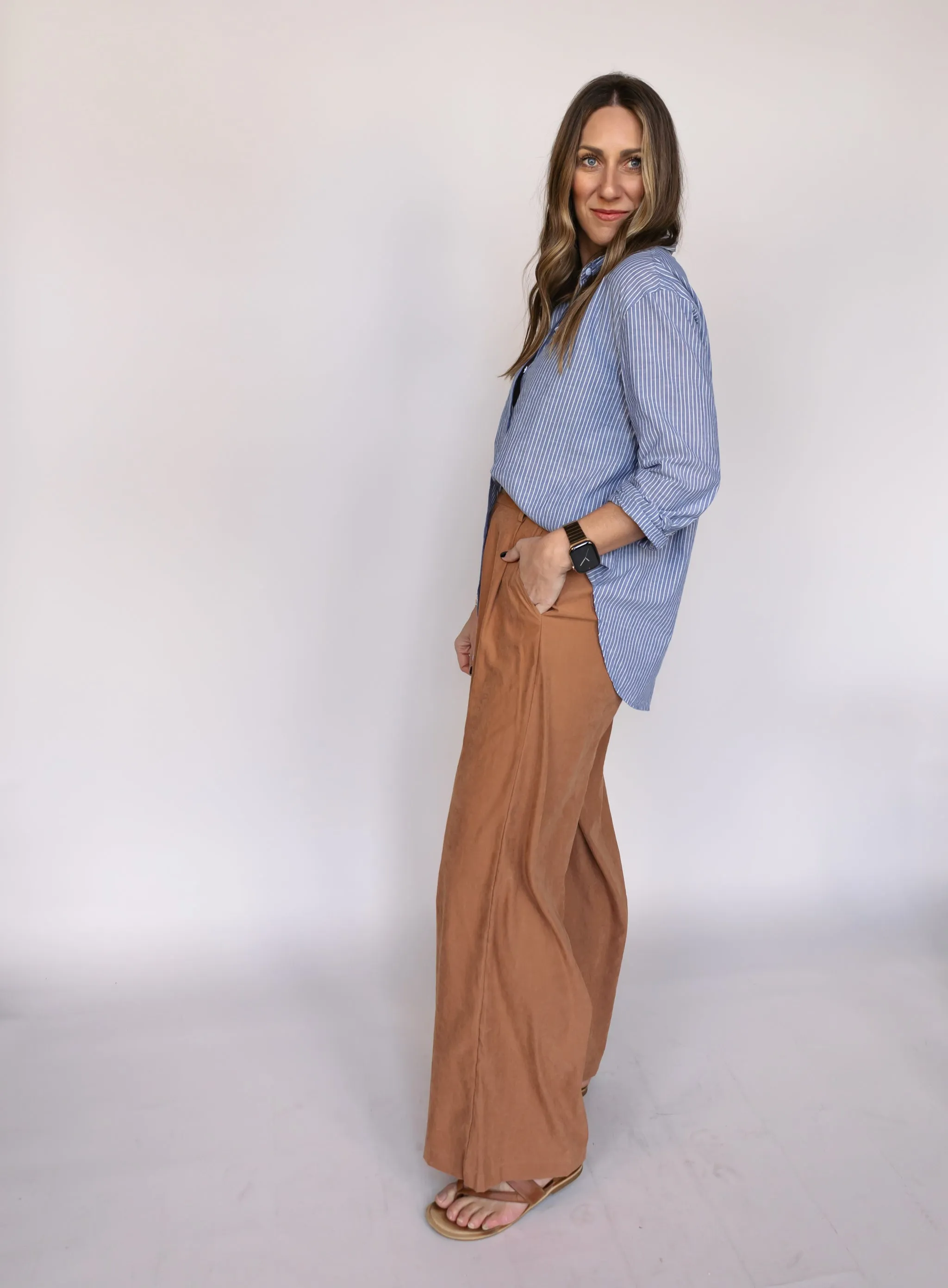 Ginger Wide Leg Trousers