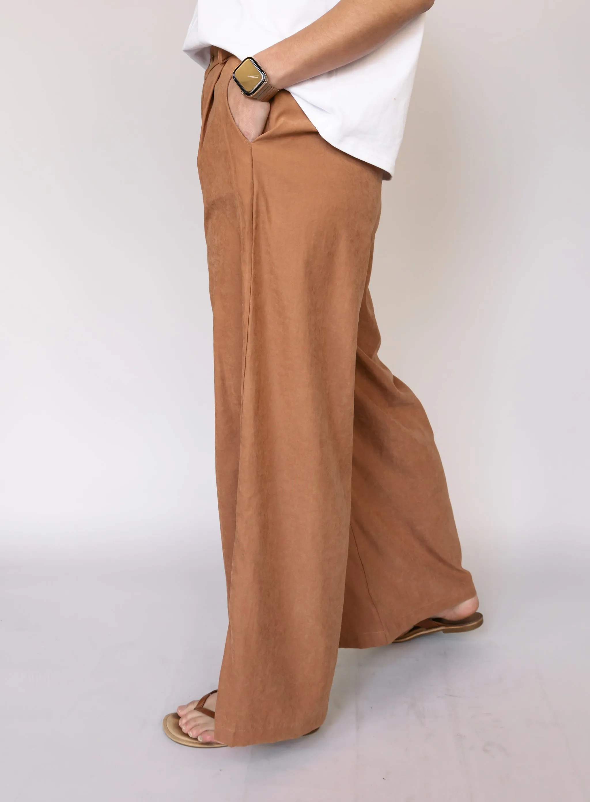 Ginger Wide Leg Trousers