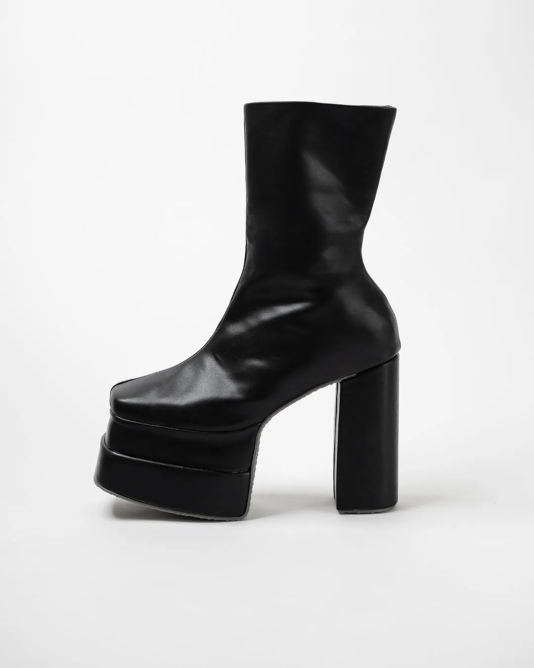 Littlebox Aevitas Platform Boots Black Footwear