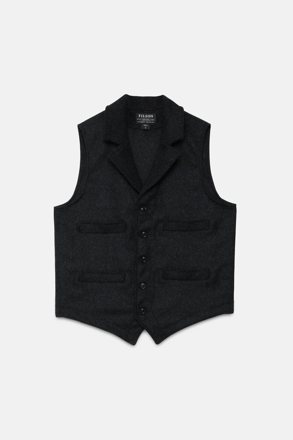 MACKINAW WOOL WESTERN VEST