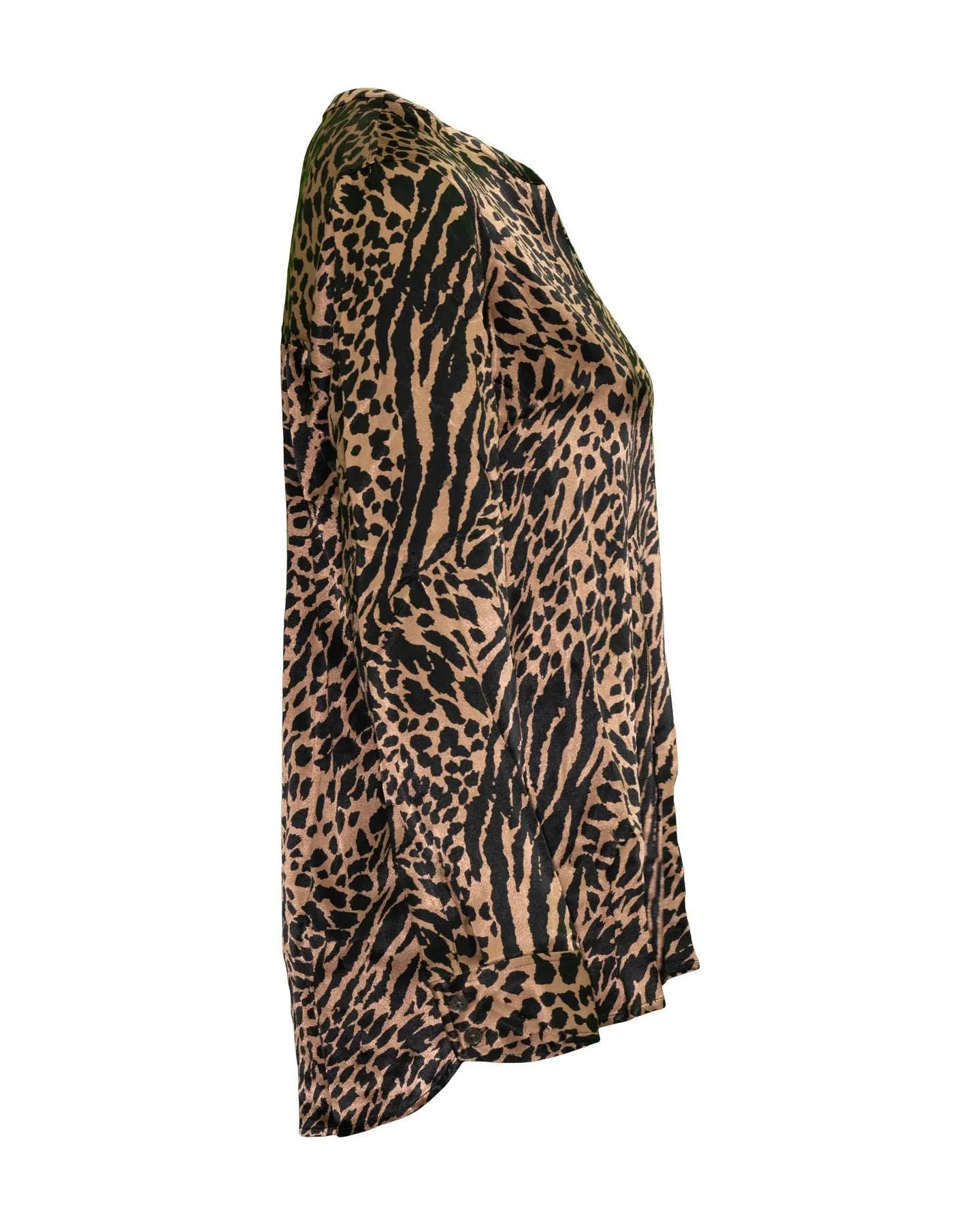 Pearl Animal Print Blouse