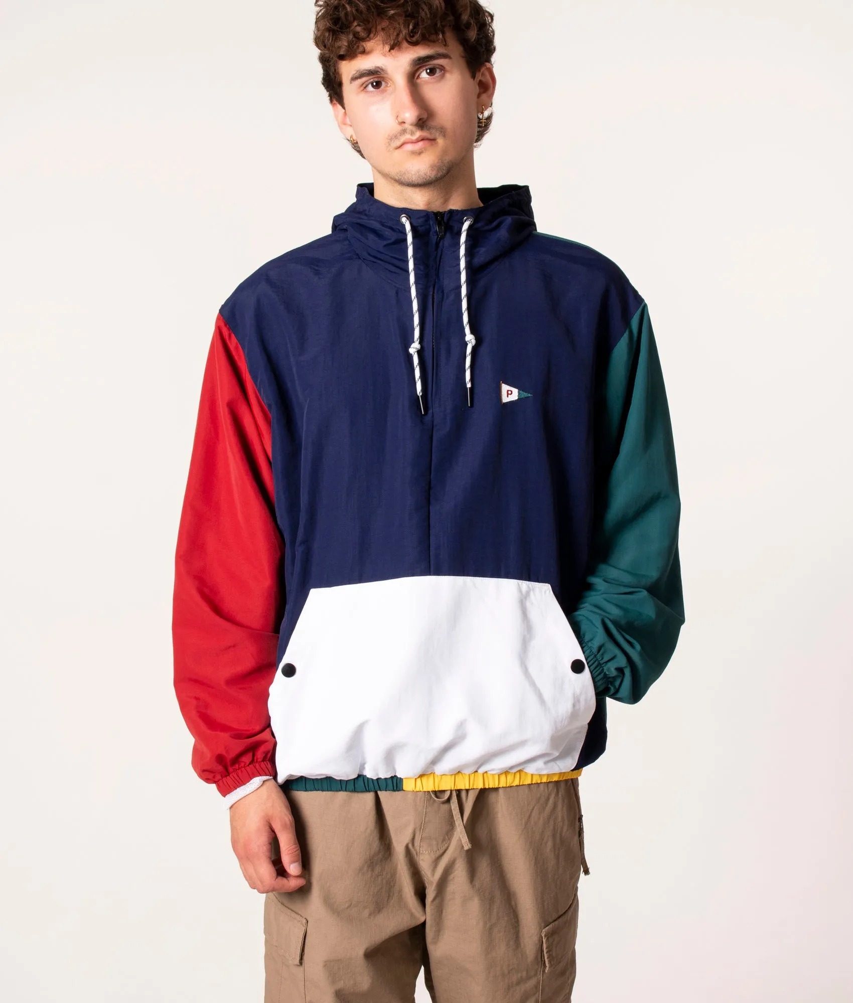 Relaxed Fit Anse Colour Block Jacket