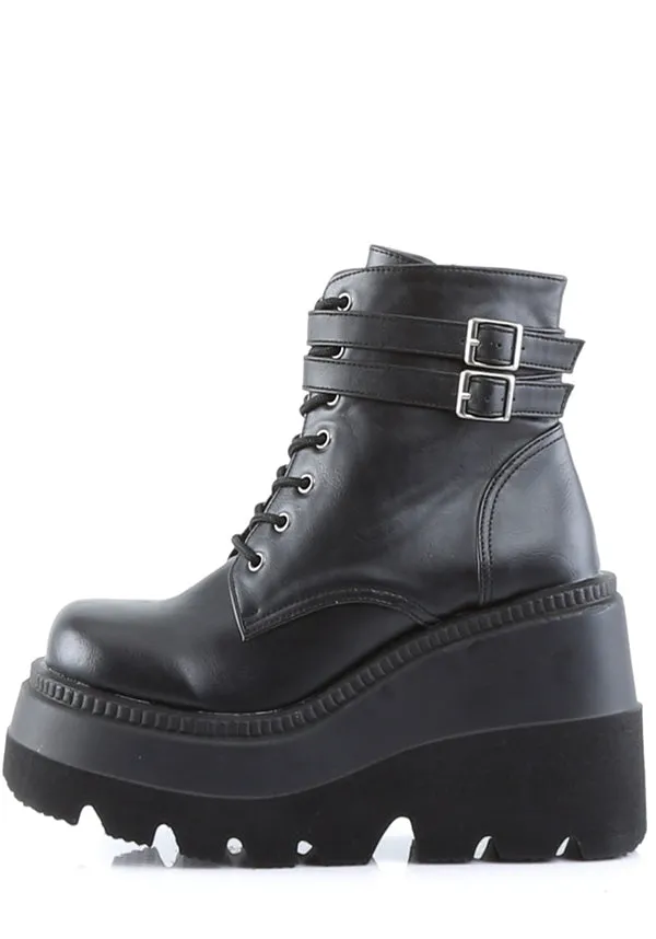 SHAKER-52 [Black] | PLATFORM BOOTS [PREORDER]