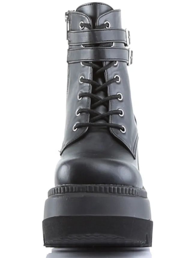 SHAKER-52 [Black] | PLATFORM BOOTS [PREORDER]