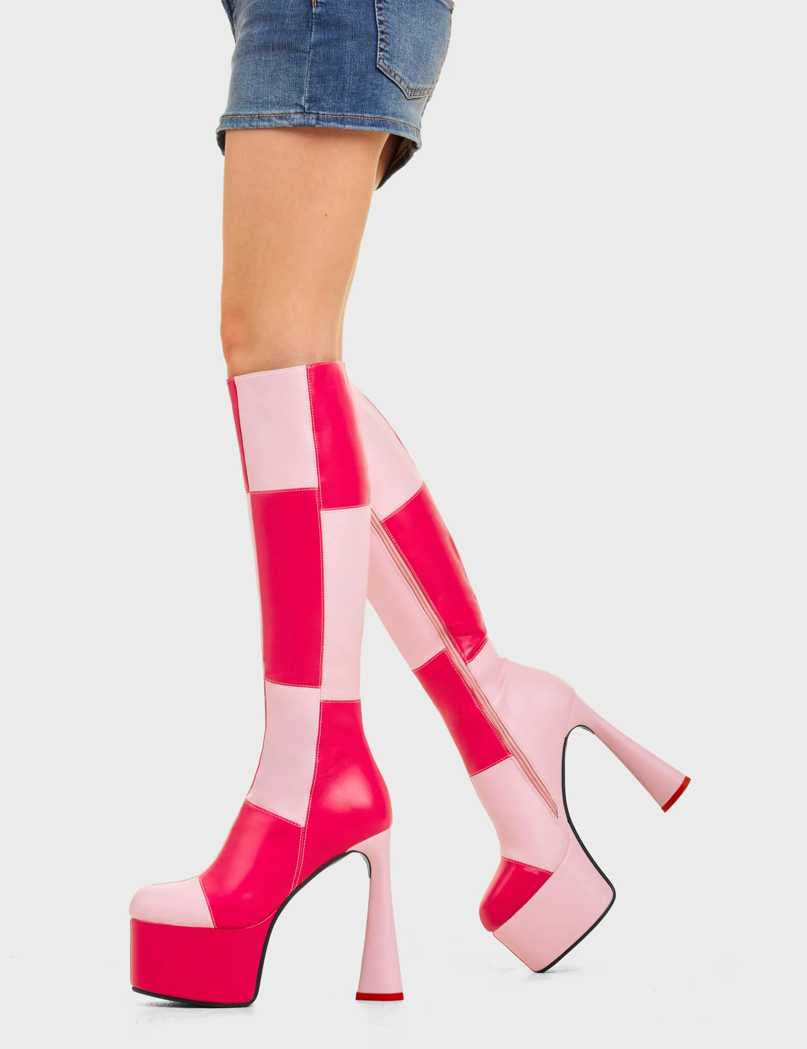 Sweet Tooth Platform Knee High Boots