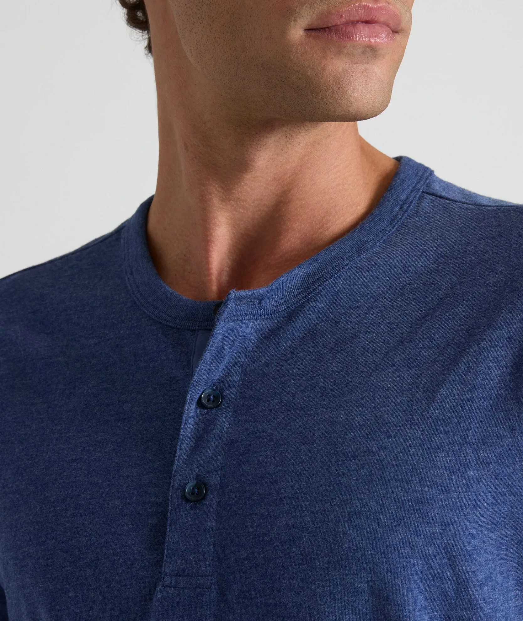 Ultrasoft Short-Sleeve Henley