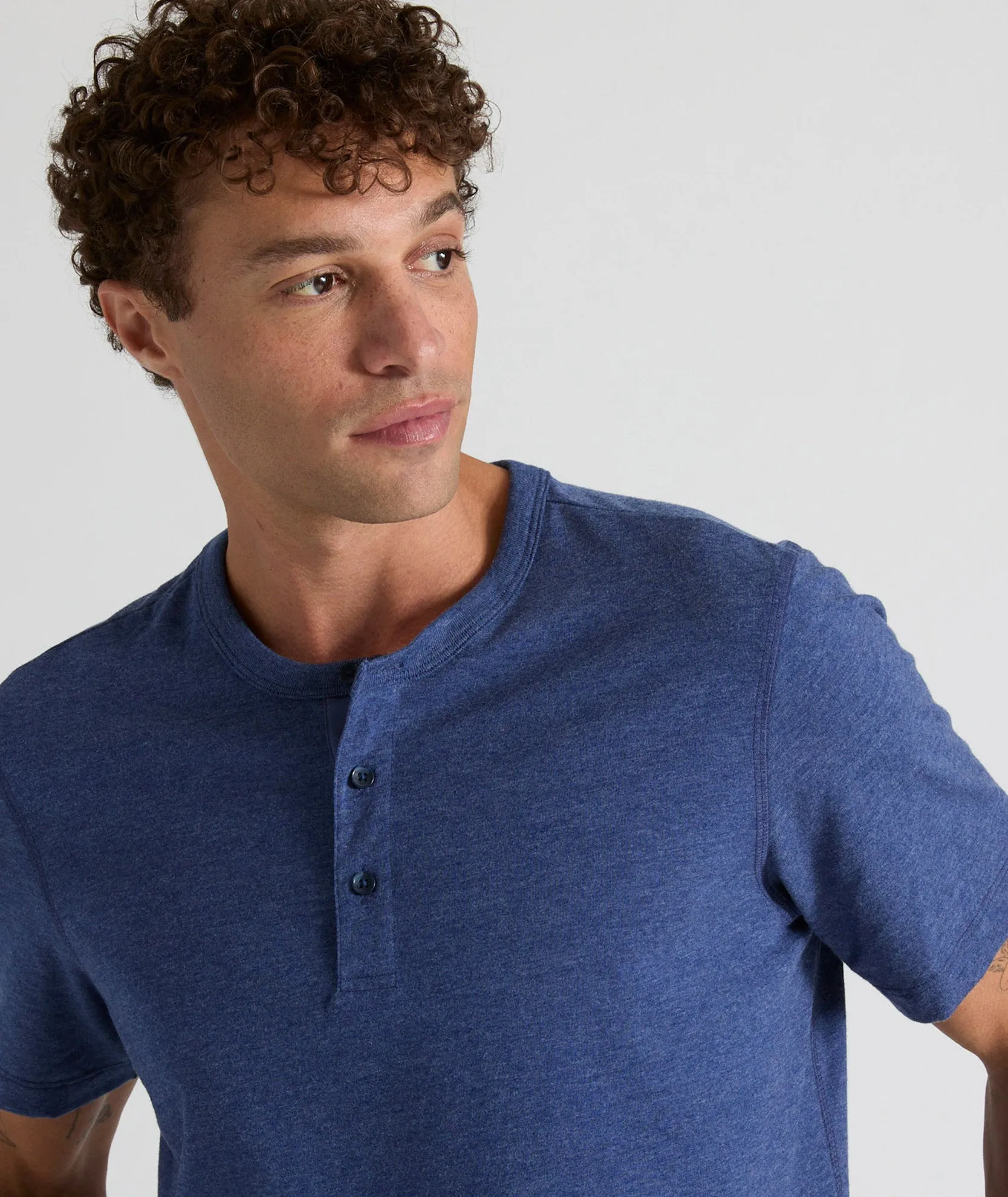 Ultrasoft Short-Sleeve Henley