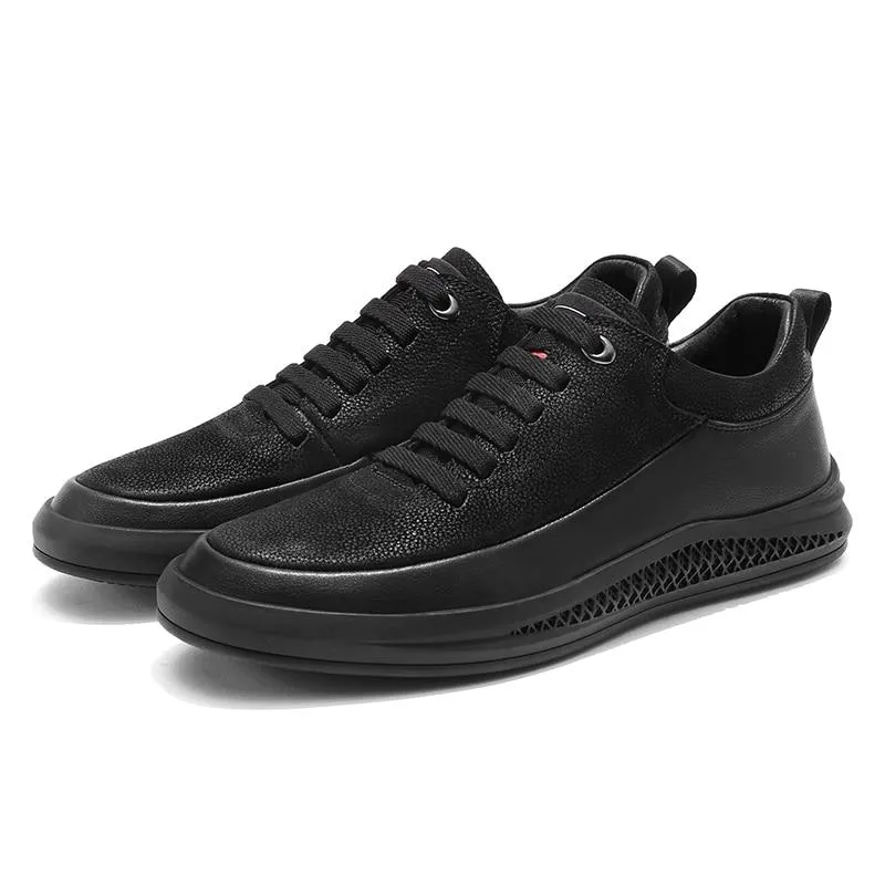 West Louis™ Air Style Breathable Leather Sport Sneakers