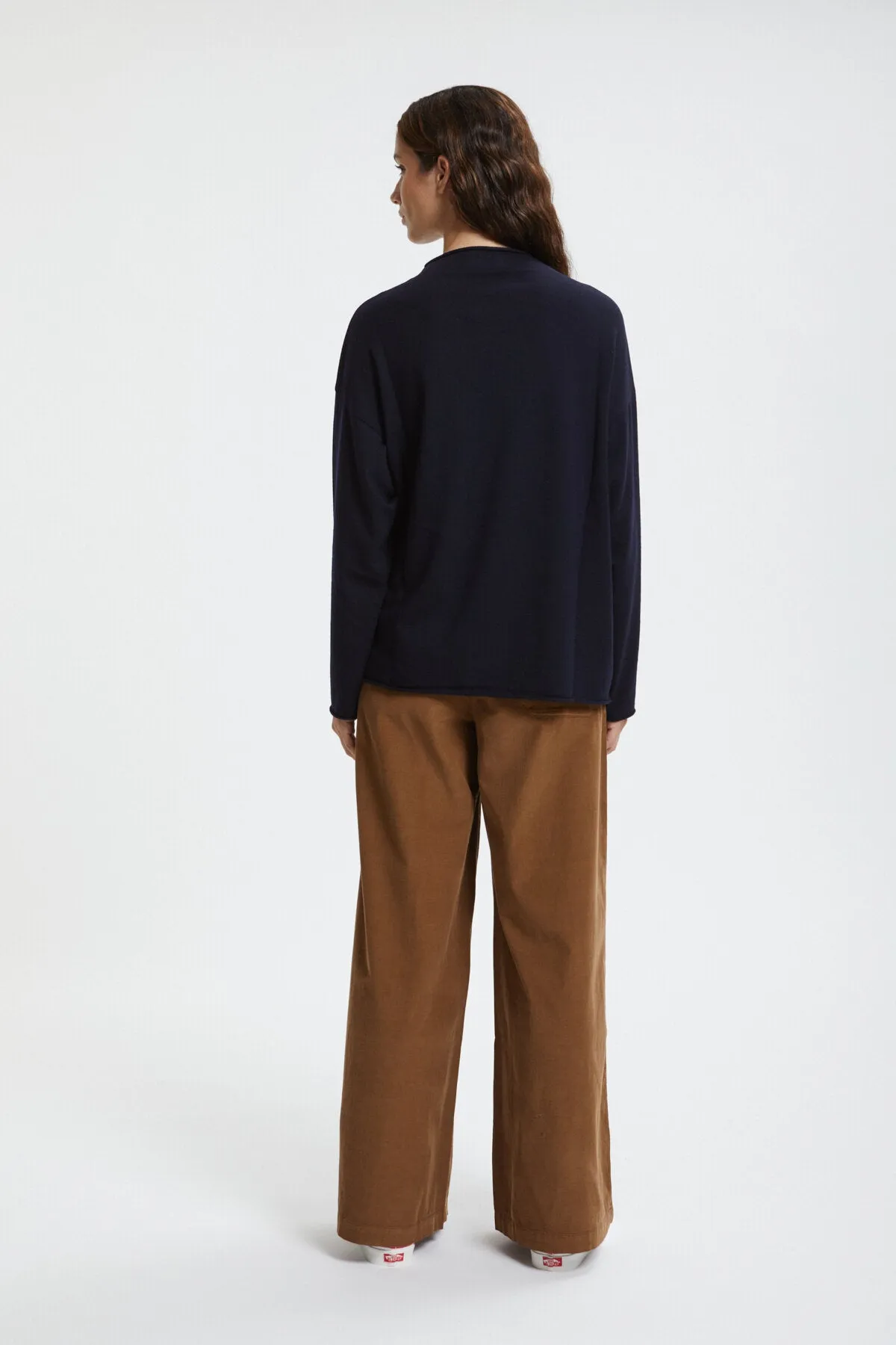 Wide leg trousers